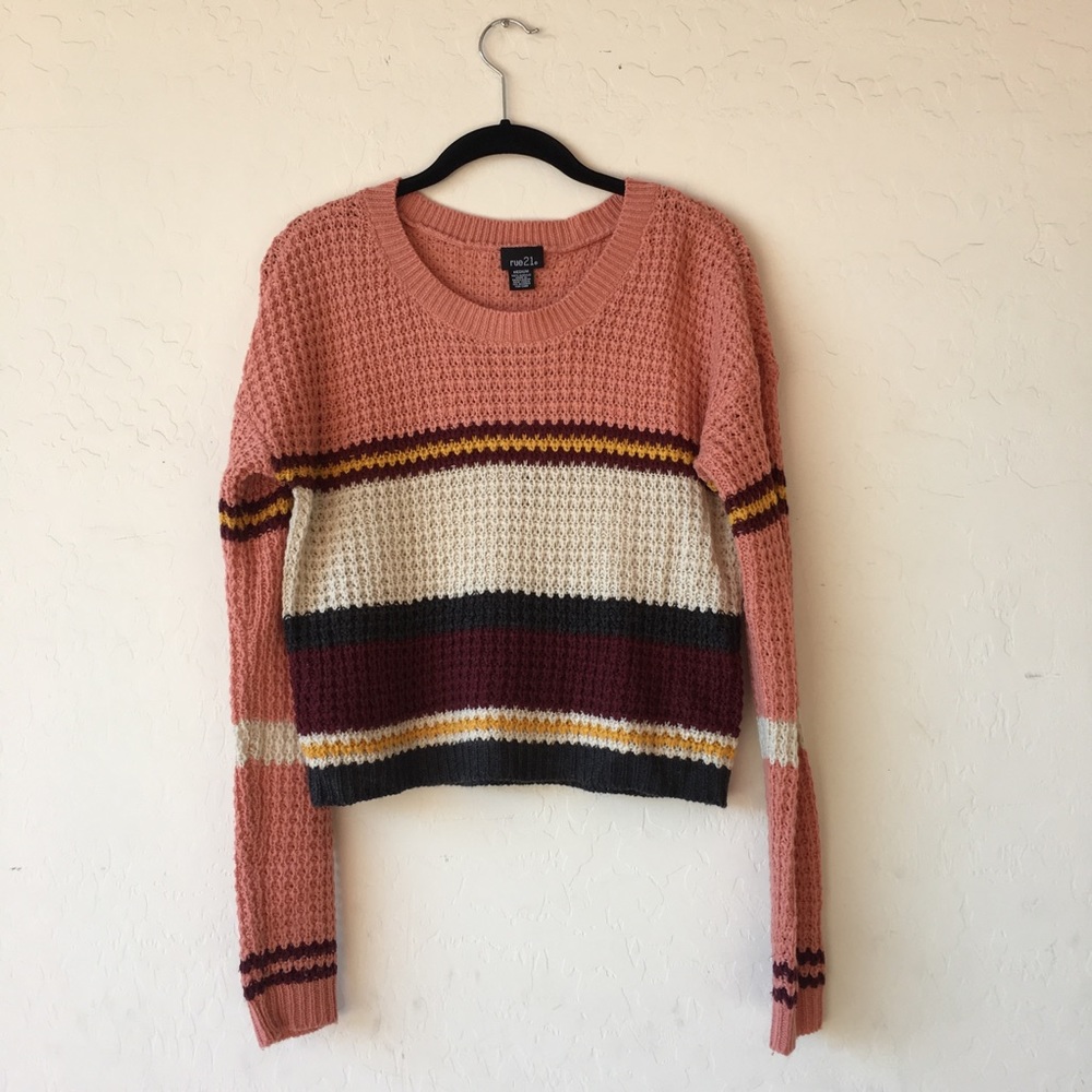 Multi-Colored Crop Top